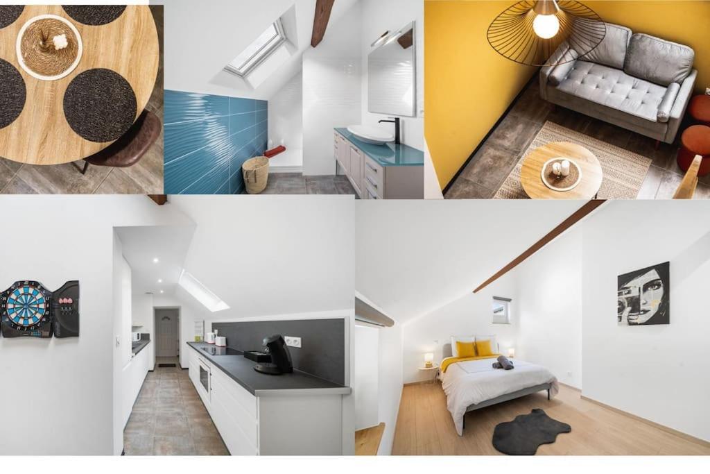 シャロン・シュル・ソーヌLe Duplex Moutardeアパートメント エクステリア 写真