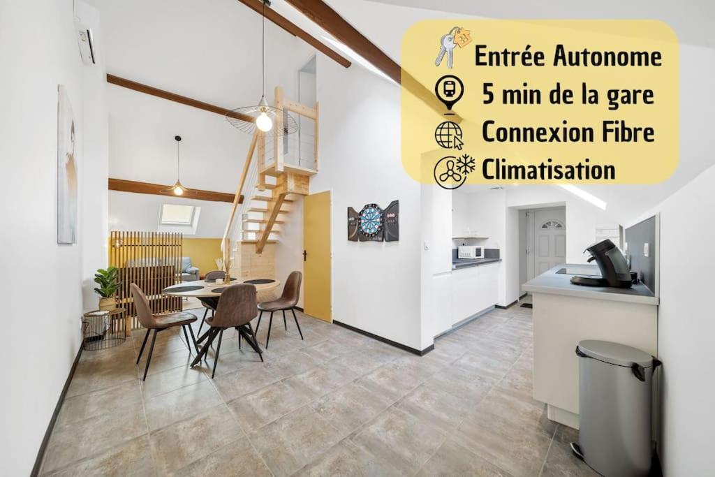 シャロン・シュル・ソーヌLe Duplex Moutardeアパートメント エクステリア 写真